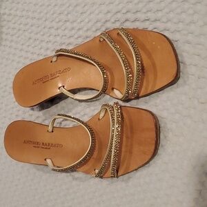 Antonio Barbato Sandals Size EU 38 1/2 (#7)